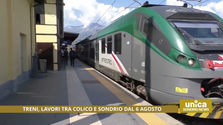 Orari treno Sondrio-Milano: viaggi senza stress con le nuove soluzioni